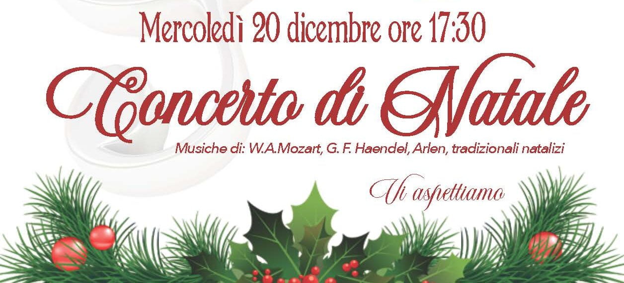 Concerto Di Natale - ISTITUTO COMPRENSIVO STATALE N. 7 "Carmen Silvestroni"